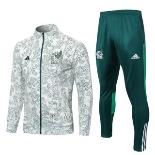 Chandal México 2022/2023 Blanco Verde Chandal México 2022/2023 Blanco Verde
