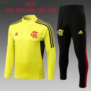 Ninos Chandal Flamengo 2022/2023 Amarillo Negro Ninos Chandal Flamengo 2022/2023 Amarillo Negro