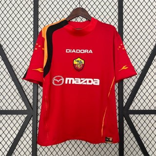 Tailandia Camiseta AS Roma Primera Equipación Retro 2004 2005 Tailandia Camiseta AS Roma Primera Equipación Retro 2004 2005