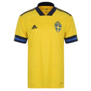 Primera Equipación Tailandia Camiseta Suecia 2020 Amarillo Primera Equipación Tailandia Camiseta Suecia 2020 Amarillo