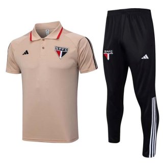 Polo Sao Paulo Conjunto Completo 2023/2024 Amarillo Polo Sao Paulo Conjunto Completo 2023/2024 Amarillo