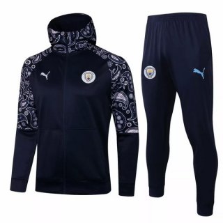 Chandal Con Capucha Manchester City 2021/2022 Azul Marino Chandal Con Capucha Manchester City 2021/2022 Azul Marino