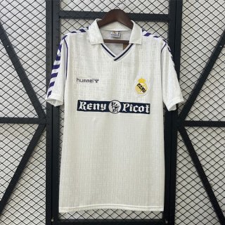 Tailandia Camiseta Real Madrid Primera Equipación Retro 1989-1990 Tailandia Camiseta Real Madrid Primera Equipación Retro 1989-1990