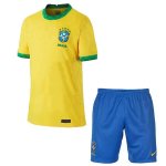 Primera Equipación Camiseta Brasil Niño 2020 Amarillo  Primera Equipación Camiseta Brasil Niño 2020 Amarillo