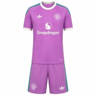 Camiseta Manchester United Portero Niño 2026/2027 Rosa