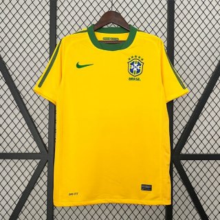 Tailandia Camiseta Brasil Primera Equipación Retro 2010 Tailandia Camiseta Brasil Primera Equipación Retro 2010