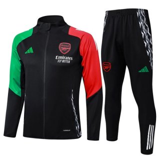 Chandal Arsenal 2024/2025 Negro Rojo 2 Chandal Arsenal 2024/2025 Negro Rojo 2