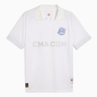 Tailandia Camiseta Marsella 125th Anniversary Blanco