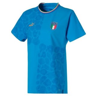 Camiseta Italia Mujer Euro 2022 Azul Camiseta Italia Mujer Euro 2022 Azul