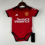 Camiseta Manchester United Primera Equipación Bebé 2023/2024 Camiseta Manchester United Primera Equipación Bebé 2023/2024