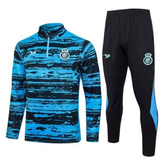 Sudadera De Training Al-Nassr FC 2024 Azul Sudadera De Training Al-Nassr FC 2024 Azul