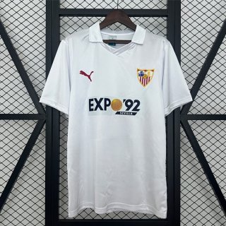 Tailandia Camiseta Sevilla Primera Equipación Retro 1987-1990 Tailandia Camiseta Sevilla Primera Equipación Retro 1987-1990
