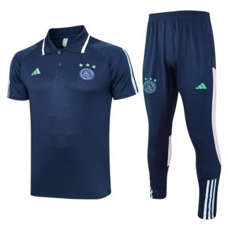 Polo Ajax Conjunto Completo 2024 Azul Polo Ajax Conjunto Completo 2024 Azul