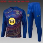 Ninos Sudadera De Training Barcelona 2026/2027 Azul 3