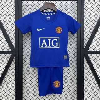Camiseta Manchester United Segunda Equipación Niño Retro 2008-2009 Camiseta Manchester United Segunda Equipación Niño Retro 2008-2009