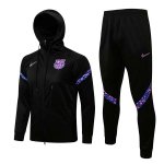 Chandal Con Capucha Barcelona 2022 Negro Rosa Chandal Con Capucha Barcelona 2022 Negro Rosa
