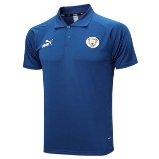 Polo Manchester City 2023/2024 Azul 2 Polo Manchester City 2023/2024 Azul 2