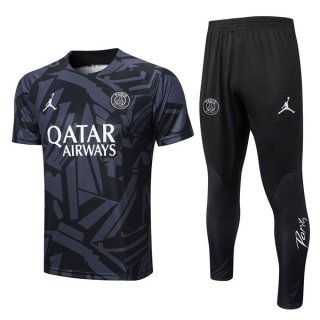 Entrenamiento PSG Conjunto Completo 2022/2023 Gris Negro Entrenamiento PSG Conjunto Completo 2022/2023 Gris Negro