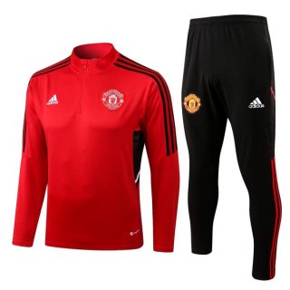 Sudadera De Training Manchester United 2023 Rojo Sudadera De Training Manchester United 2023 Rojo