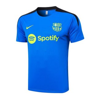 Camiseta Entrenamiento Barcelona 2024/2025 Azul Negro Camiseta Entrenamiento Barcelona 2024/2025 Azul Negro