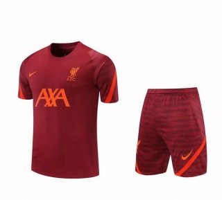 Camiseta Entrenamiento Liverpool Conjunto Completo 2021/2022 Rojo Camiseta Entrenamiento Liverpool Conjunto Completo 2021/2022 Rojo