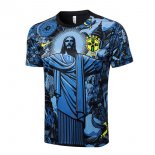 Camiseta Entrenamiento Brasil 2024/2025 Azul