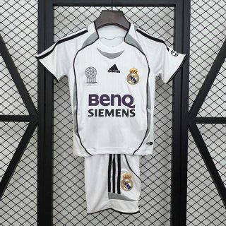 Camiseta Real Madrid Primera Equipación Niño Retro 2006-2007 Camiseta Real Madrid Primera Equipación Niño Retro 2006-2007