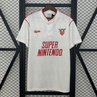 Tailandia Camiseta Sevilla Primera Equipación Retro 1991-1992 Tailandia Camiseta Sevilla Primera Equipación Retro 1991-1992