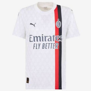 Camiseta AC Milan Segunda Equipación Mujer 2023/2024 Camiseta AC Milan Segunda Equipación Mujer 2023/2024