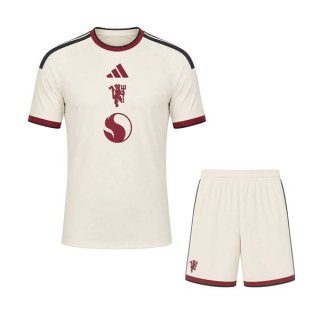 Camiseta Manchester United Tercera Equipación Niño 2026/2027