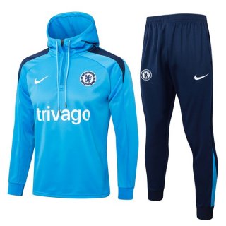 Sudadera Con Capucha Chelsea 2024/2025 Azul 3 Sudadera Con Capucha Chelsea 2024/2025 Azul 3