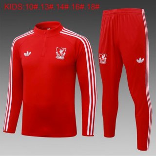 Ninos Sudadera De Training Liverpool 2026/2027 Rojo 5