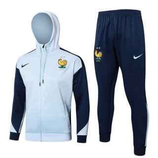 Chandal Con Capucha Francia 2024/2025 Gris 5 Chandal Con Capucha Francia 2024/2025 Gris 5