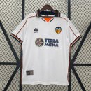 Tailandia Camiseta Valencia Primera Equipación Retro 1999-2000