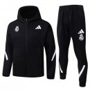 Chandal Con Capucha Real Madrid 2026/2027 Negro Chandal Con Capucha Real Madrid 2026/2027 Negro