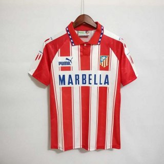 Tailandia Camiseta Atletico Madrid Primera Equipación Retro 1996 1997 Tailandia Camiseta Atletico Madrid Primera Equipación Retro 1996 1997