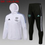 Rompevientos Arsenal Conjunto Completo 2022 Blanco Negro Rompevientos Arsenal Conjunto Completo 2022 Blanco Negro
