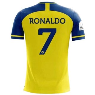 Tailandia Camiseta Al-Nassr FC Primera Equipación Ronaldo 7 2022/2023 Tailandia Camiseta Al-Nassr FC Primera Equipación Ronaldo 7 2022/2023