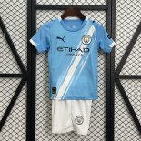 Camiseta Manchester City Primera Equipación Niño 2025/2026