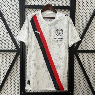 Tailandia Camiseta Manchester City Segunda Equipación 2025/2026 Tailandia Camiseta Manchester City Segunda Equipación 2025/2026