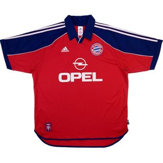 Primera Equipación Tailandia Camiseta Bayern Retro 1999 2001 Rojo Primera Equipación Tailandia Camiseta Bayern Retro 1999 2001 Rojo