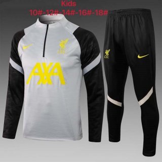 Niños Chandal Liverpool 2022 Gris Niños Chandal Liverpool 2022 Gris
