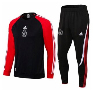 Chandal Ajax 2022/2023 Negro Rojo Chandal Ajax 2022/2023 Negro Rojo