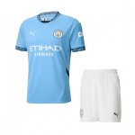 Camiseta Manchester City Primera Equipación Niño 2024/2025 Camiseta Manchester City Primera Equipación Niño 2024/2025