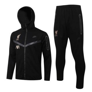 Chandal Con Capucha Liverpool 2022/2023 Negro Chandal Con Capucha Liverpool 2022/2023 Negro
