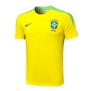 Camiseta Entrenamiento Brasil 2024/2025 Amarillo Verde Camiseta Entrenamiento Brasil 2024/2025 Amarillo Verde