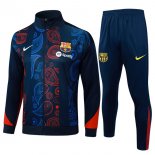 Chandal Barcelona 2025/2026 Azul Rojo 2