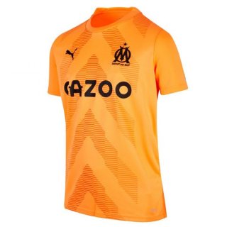Tailandia Camiseta Marsella Primera Equipación Portero 2022/2023 Naranja Tailandia Camiseta Marsella Primera Equipación Portero 2022/2023 Naranja