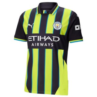 Tailandia Camiseta Manchester City Segunda Equipación 2024/2025 Tailandia Camiseta Manchester City Segunda Equipación 2024/2025