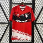Tailandia Camiseta Sao Paulo Pre-Match 2025/2026 Rojo Tailandia Camiseta Sao Paulo Pre-Match 2025/2026 Rojo